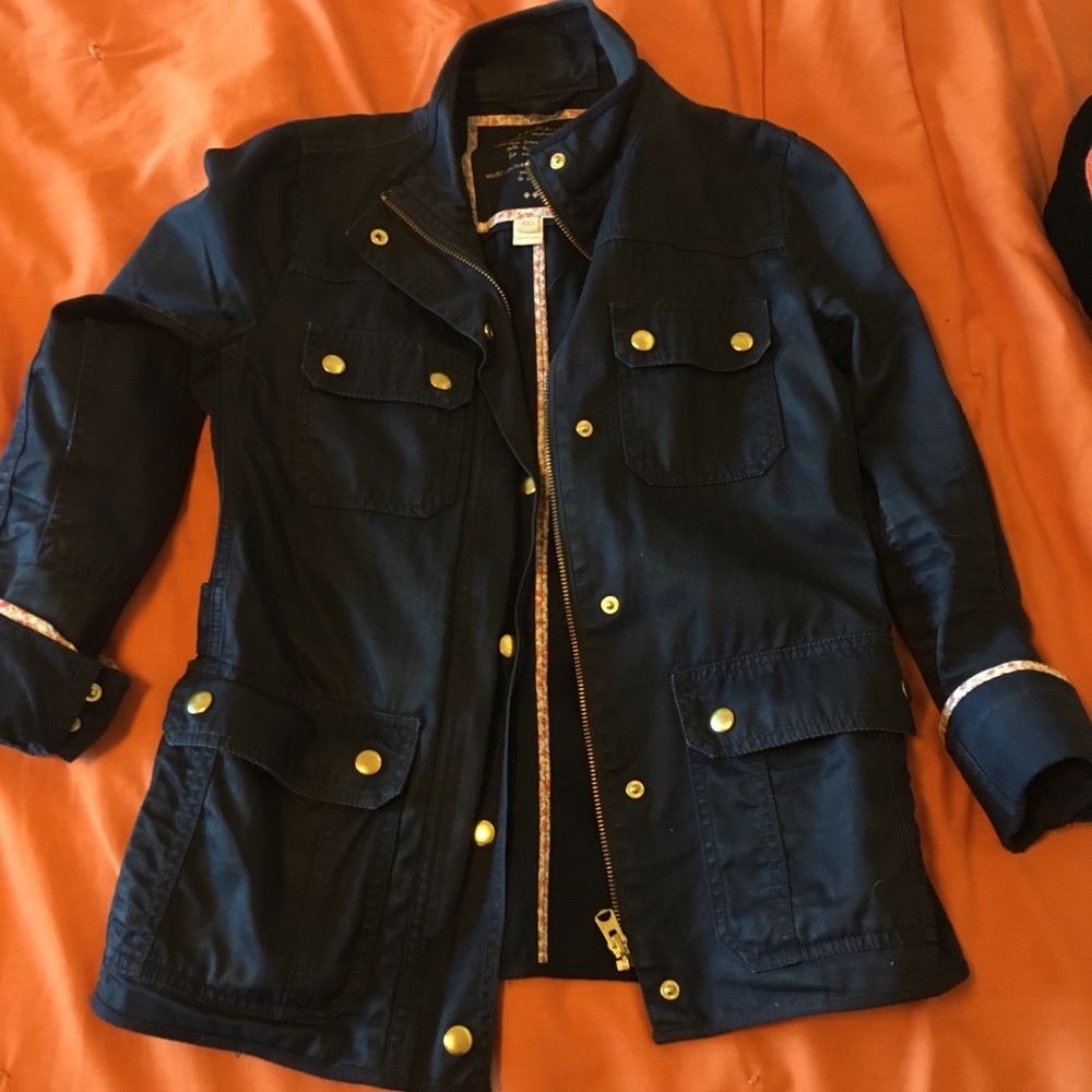 Downtown Field Jacket in Navy Blue